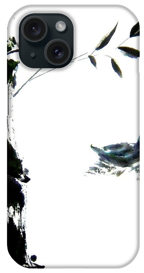 Duck iPhone Case featuring the painting First Reflection by Bill Searle
