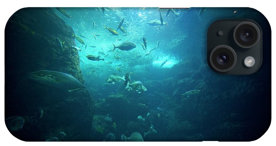 Underwater iPhone Case featuring the photograph Fishes by By Tddch