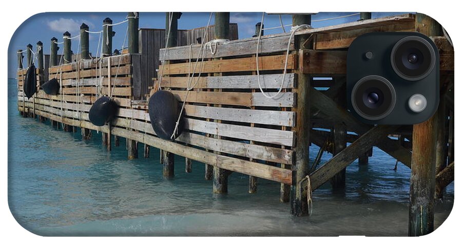 Pier iPhone Case featuring the photograph Fishing Pier by Judy Wolinsky