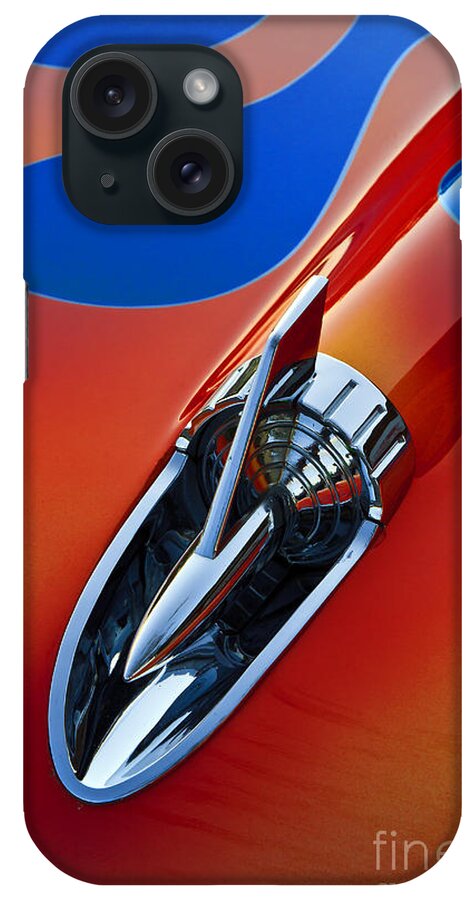 Transportation iPhone Case featuring the photograph Flamin' '57 by Dennis Hedberg
