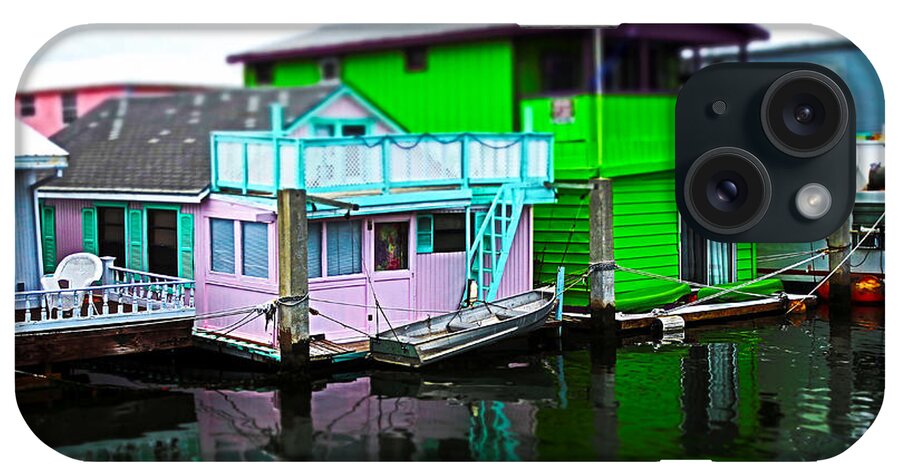 House Boat iPhone Case featuring the photograph Float'n Home by Shawn MacMeekin