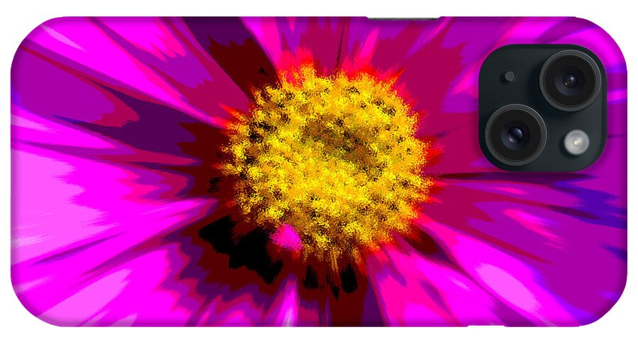 Flower iPhone Case featuring the photograph Flower Explosion Colour by David French