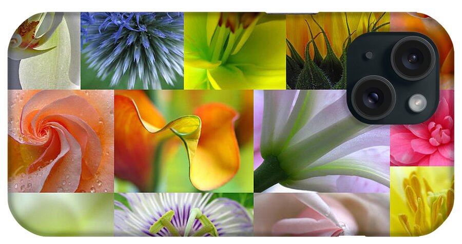 Artwork iPhone Case featuring the photograph Flower Macro Photography by Juergen Roth