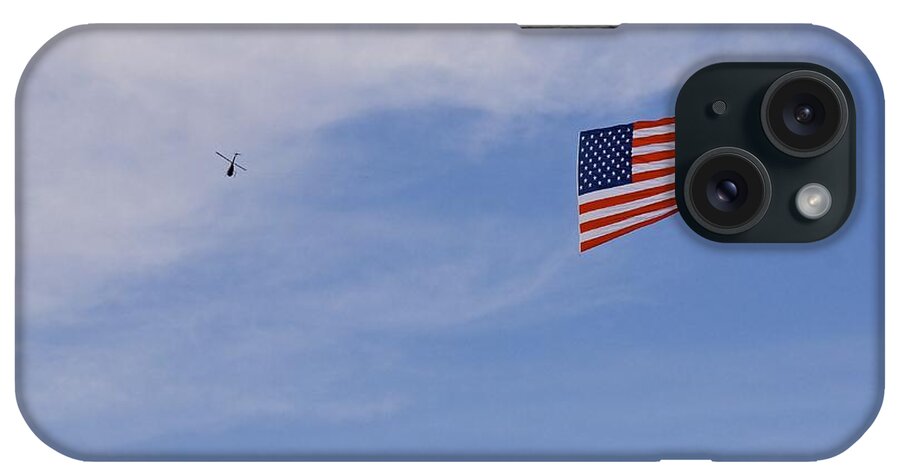 Photography iPhone Case featuring the photograph Flying the Flag by Sean Griffin