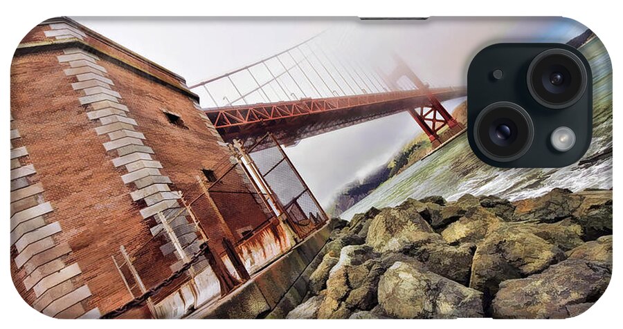 Art Photography iPhone Case featuring the photograph Foggy Gates by Blake Richards