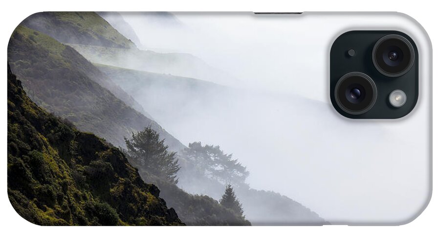 Foggy iPhone Case featuring the photograph Foggy hillside by Garry Gay