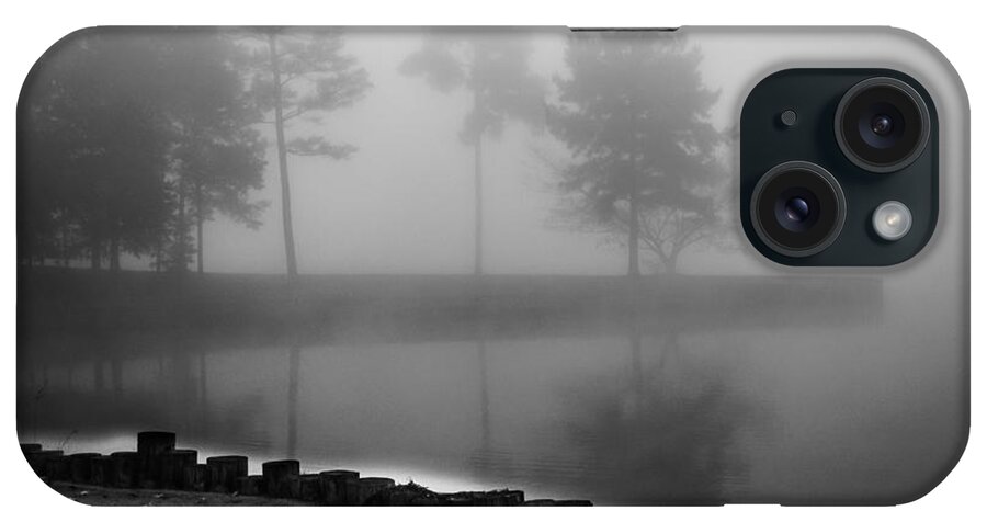 Foggy Landscape iPhone Case featuring the photograph Foggy Landscape by Parker Cunningham