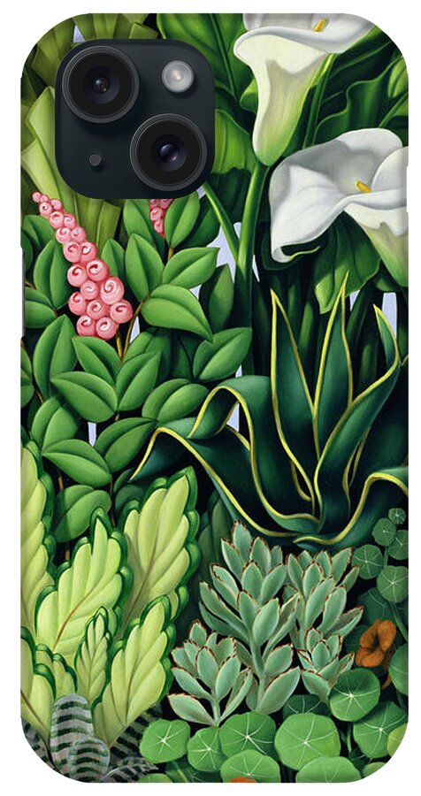 Foliage iPhone Case featuring the painting Foliage by Catherine Abel