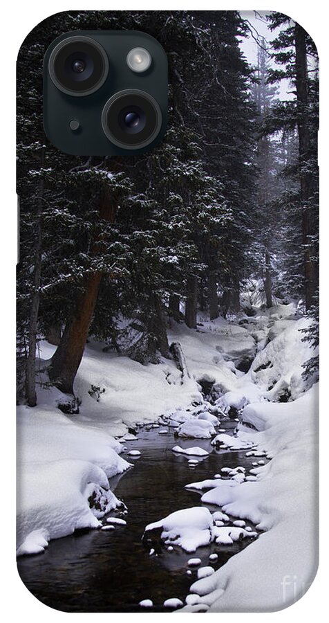 Landscape iPhone Case featuring the photograph Follow the Creek by Steven Reed