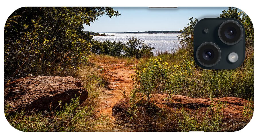 Green iPhone Case featuring the photograph Follow The Path by Doug Long