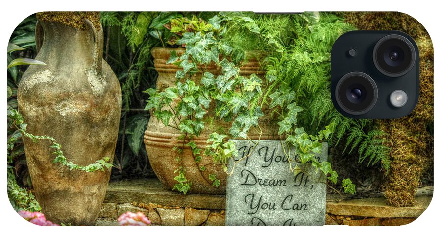 Garden iPhone Case featuring the photograph Follow Your Dreams by Jean Connor