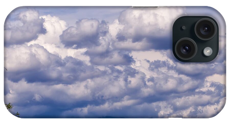 North Carolina iPhone Case featuring the photograph Fontana lake storm 2 by Flees Photos