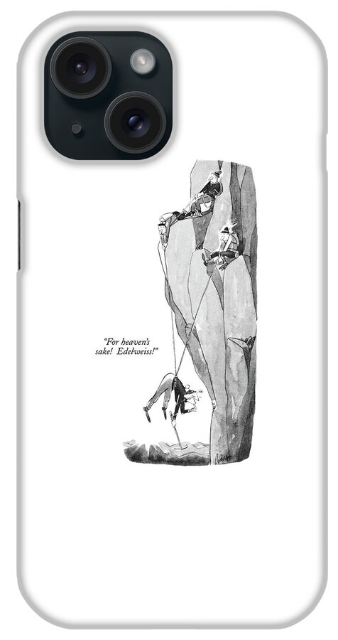 For Heaven's Sake!  Edelweiss! iPhone Case