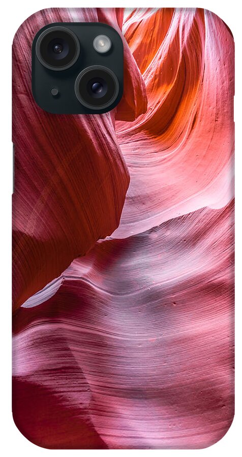 Antelope Canyon iPhone Case featuring the photograph Force of Nature by Jason Chu