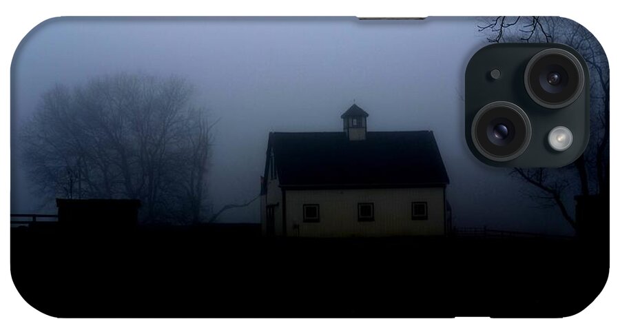 House In The Fog iPhone Case featuring the photograph Foreboding by Carlee Ojeda