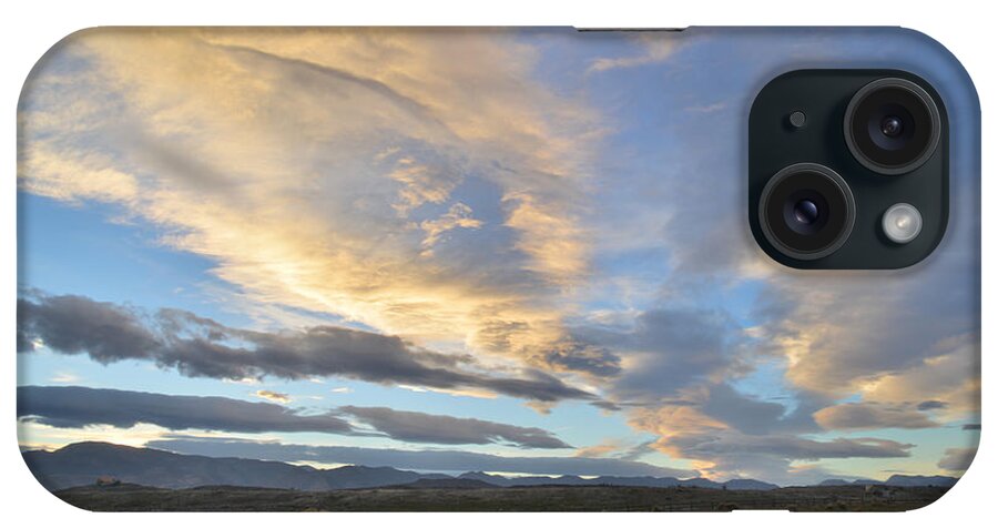 Sunset iPhone Case featuring the photograph Fort Collins Sunset by Ray Mathis