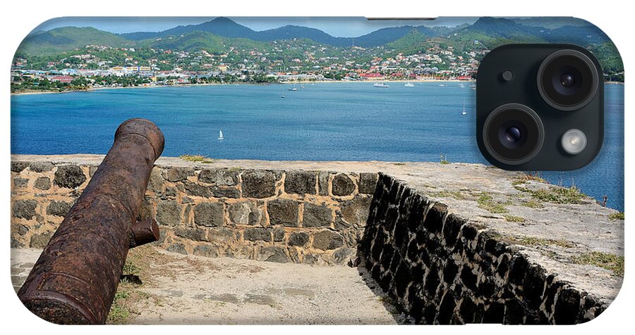 fort Rodney iPhone Case featuring the photograph Fort Rodney - St. Lucia by Brendan Reals