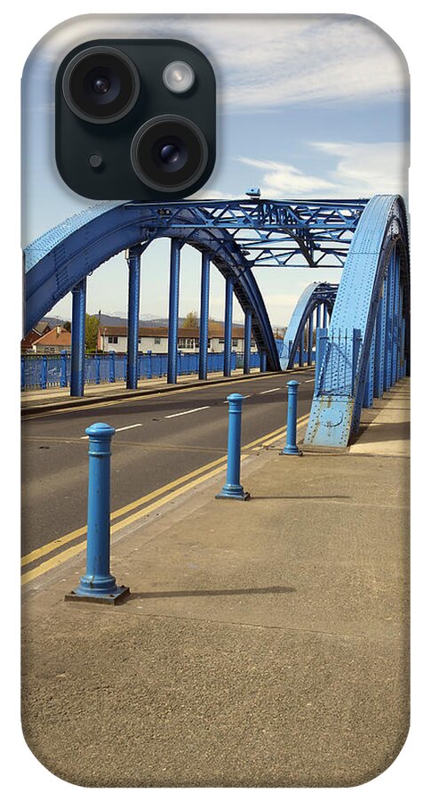 Bridges iPhone Case featuring the photograph Foryd bridge by Christopher Rowlands