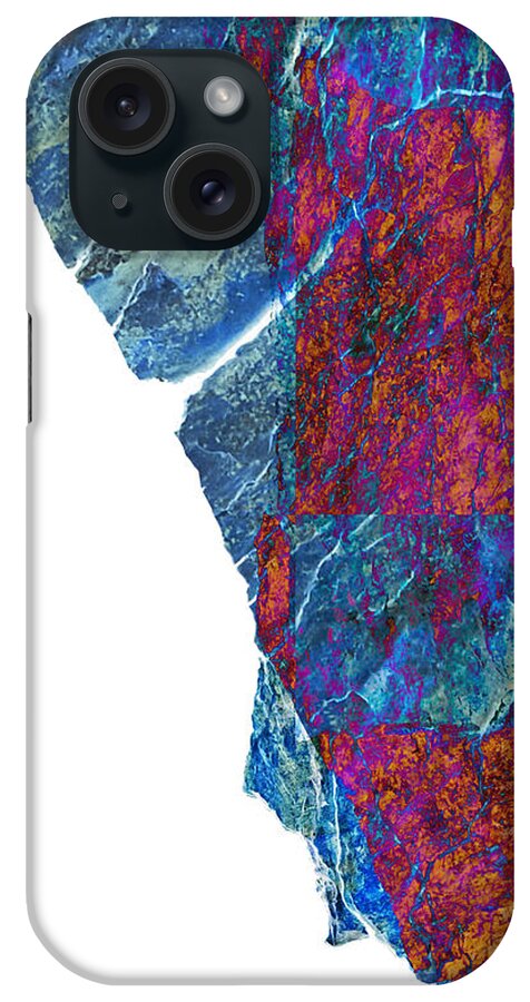 Fracture iPhone Case featuring the photograph Fracture section XIII by Paul Davenport