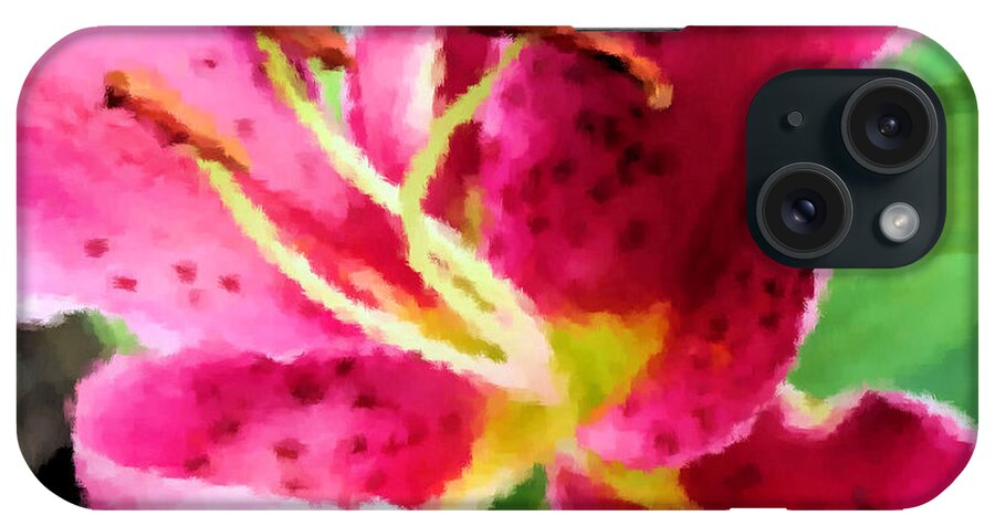 Lily iPhone Case featuring the photograph Fragrant Stargazer by Kristin Elmquist