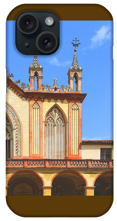 Church iPhone Case featuring the photograph Franciscan Monastery In Nice France by Ben and Raisa Gertsberg