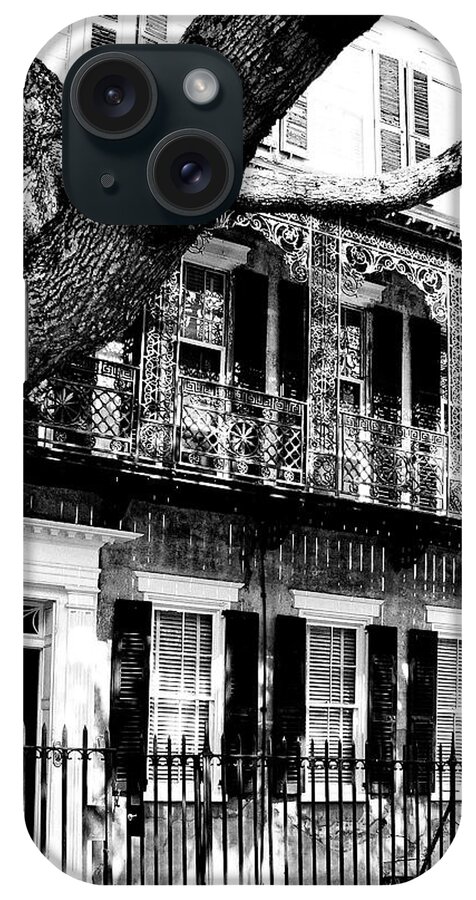Charleston iPhone Case featuring the photograph FRENCH QUARTER Charleston SC by William Dey