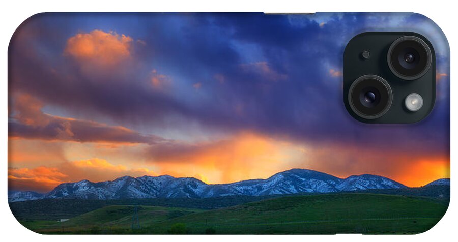 Colorado iPhone Case featuring the photograph Front Range Light Show by Darren White