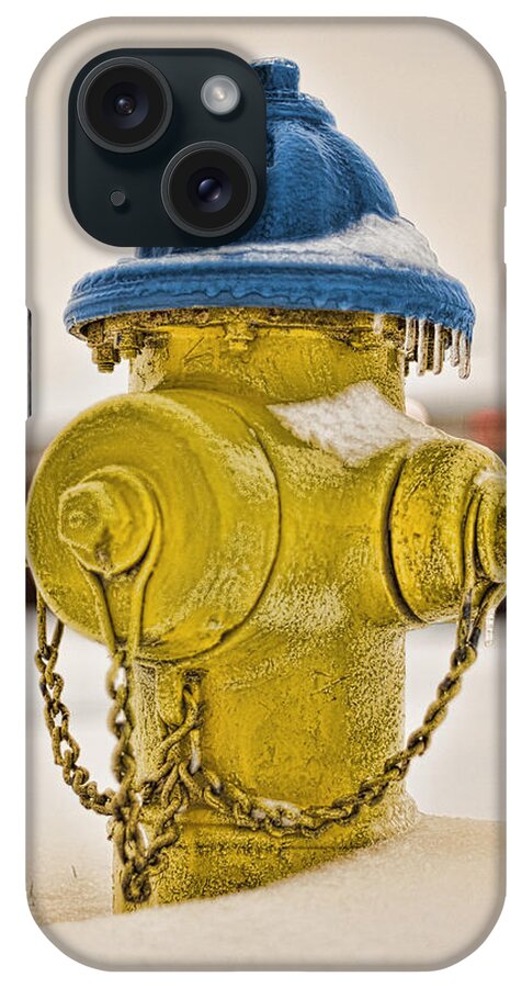 Fire Hydrant iPhone Case featuring the photograph Frozen Fire Hydrant by Brett Engle
