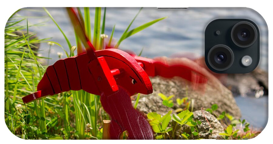 Lobster iPhone Case featuring the photograph Garden Variety Lobster by Kirkodd Photography Of New England