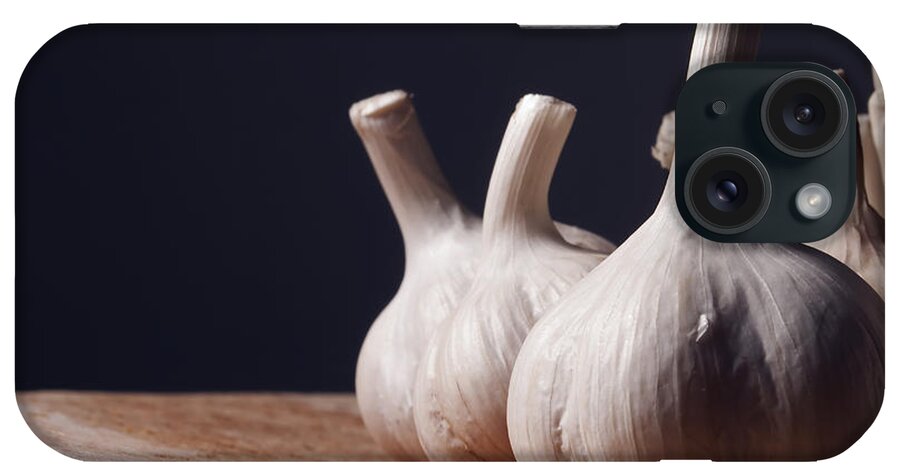 Garlic iPhone Case featuring the photograph Garlic by Jelena Jovanovic