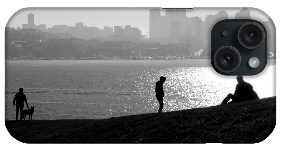 Gas Works Park iPhone Case featuring the photograph Gas Works Park Seattle by Frank Winters