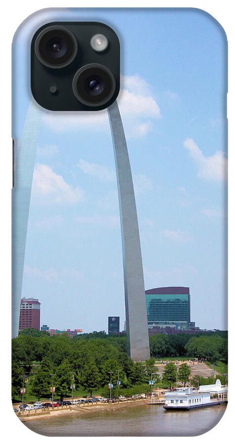 Saint Louis iPhone Case featuring the photograph Gateway to the West by Kristin Elmquist