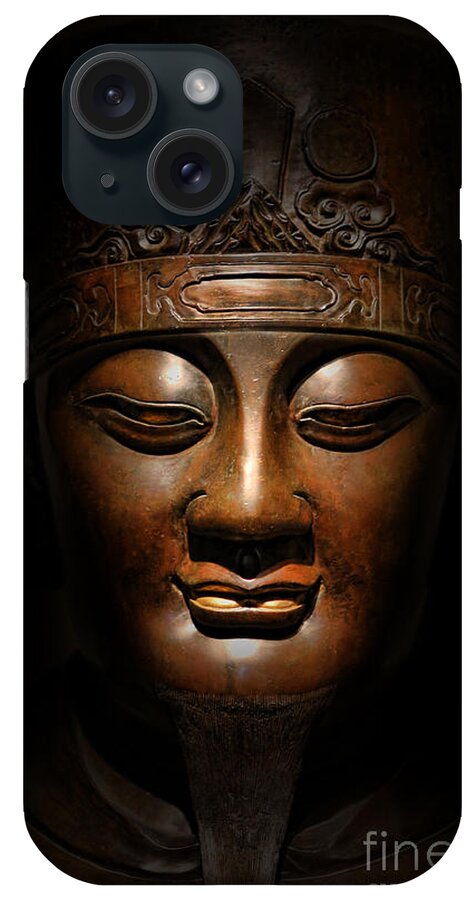 Statue iPhone Case featuring the photograph Gautama Buddha - Buddha by Lee Dos Santos