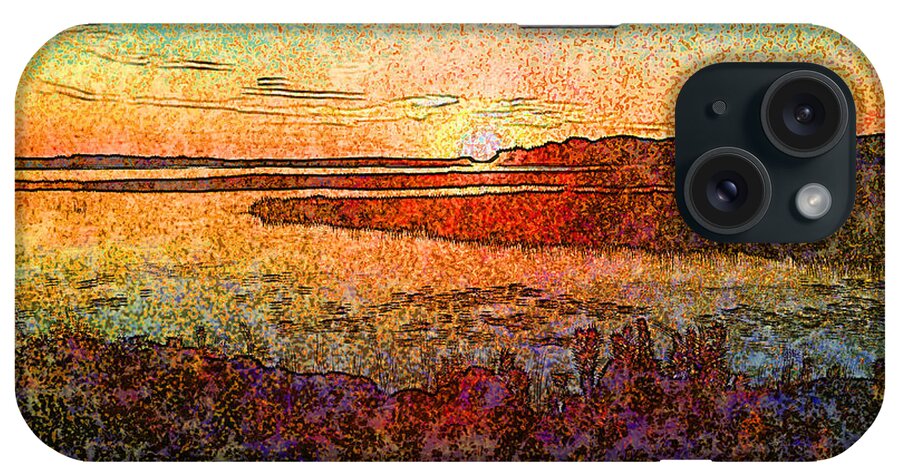 Sunset iPhone Case featuring the photograph Georgian Bay Sunset by Claire Bull