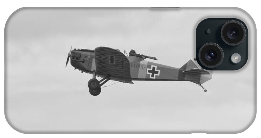 Junkers Cl1 iPhone Case featuring the photograph German Junkers CL1 by Maj Seda