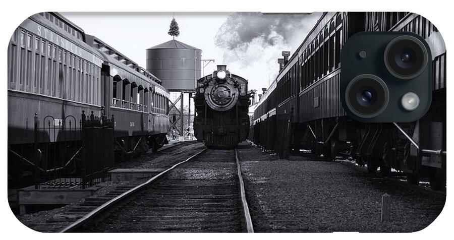 Train iPhone Case featuring the photograph Getting Water by Brad Brizek