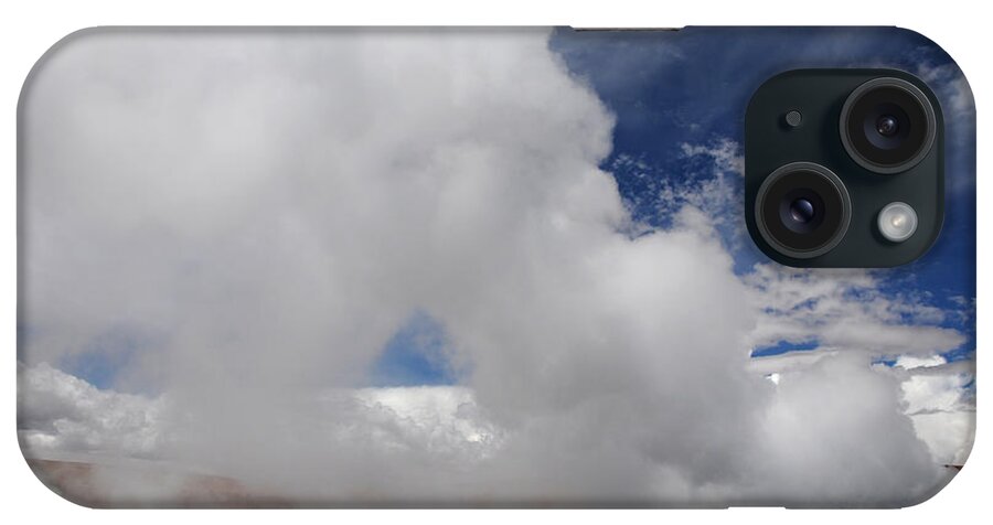 Bolivia iPhone Case featuring the photograph Geyser in Bolivia 4 by Vivian Christopher