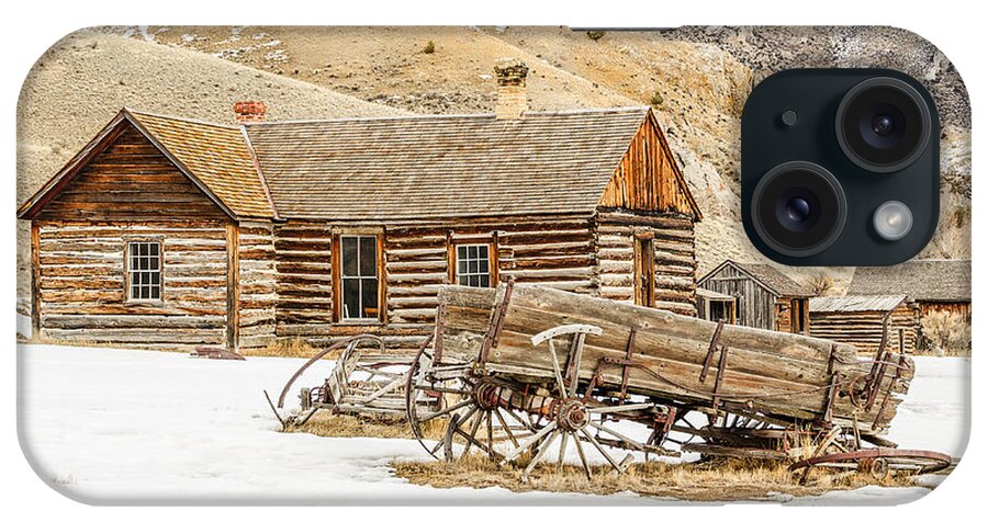 Bannack State Park iPhone Case featuring the photograph Ghosts in the Window? by Sue Smith
