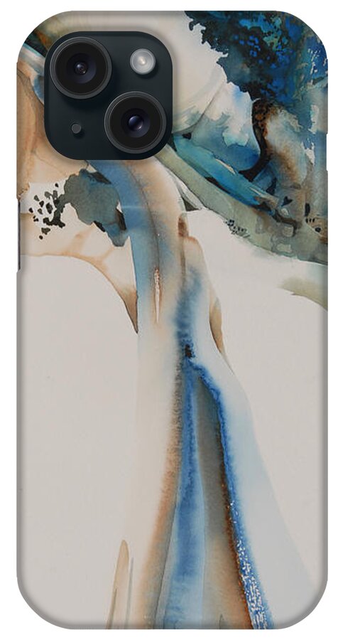 Bird iPhone Case featuring the pastel Giverney by Donna Acheson-Juillet