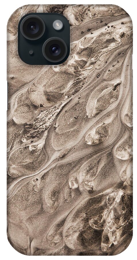 Abstract iPhone Case featuring the photograph Glacial Silt by Michele Cornelius