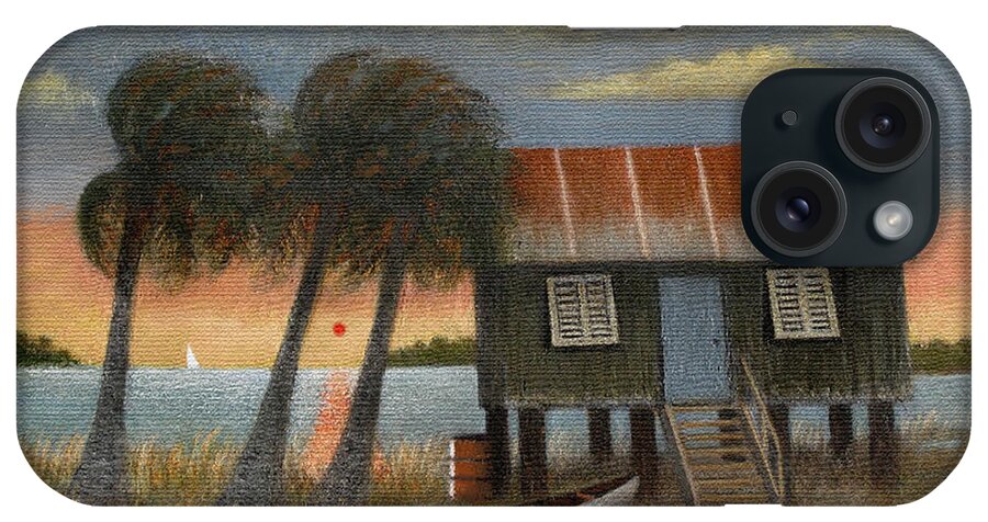 Florida iPhone Case featuring the painting Glades Dweller by Gordon Beck