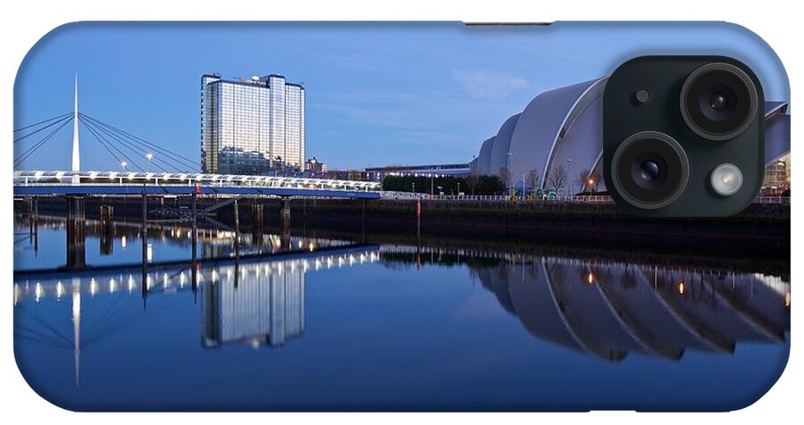 Glasgow iPhone Case featuring the photograph Glasgow Riverside by Stephen Taylor