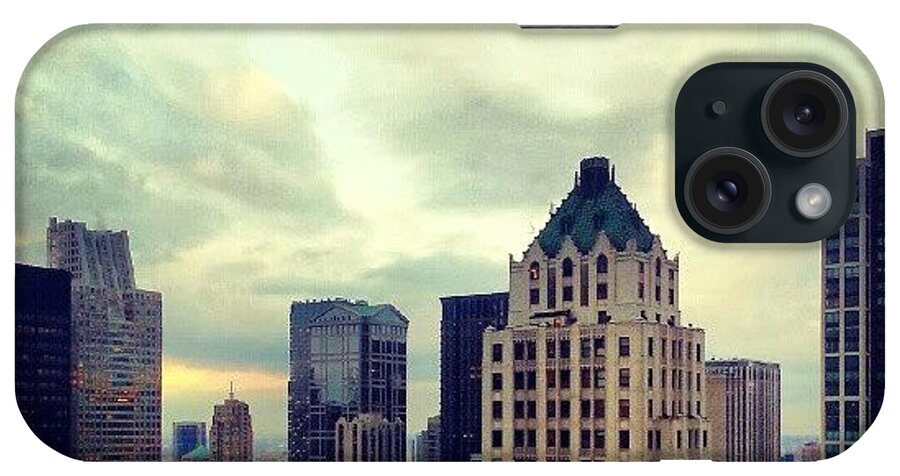 Chicago iPhone Case featuring the photograph Gloomy Day Out There by Jill Tuinier