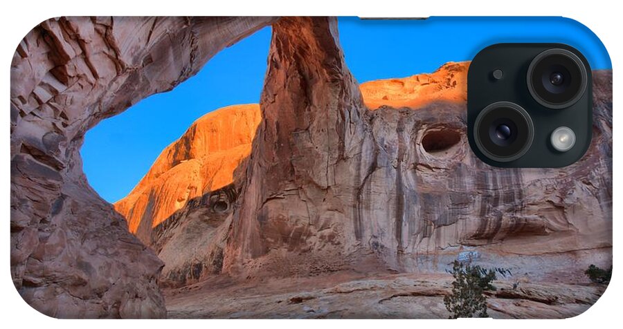 Corona Arch iPhone Case featuring the photograph Glow Above The Eyes by Adam Jewell