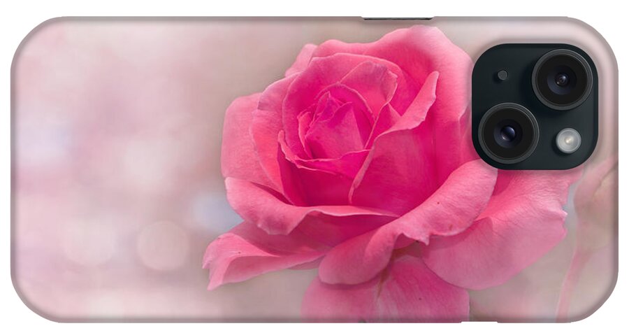 Beautiful iPhone Case featuring the photograph Glowing In Pink by Sari ONeal