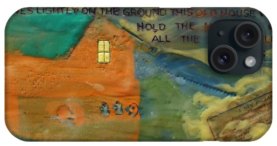 House iPhone Case featuring the mixed media Going Home by Beth Johnston