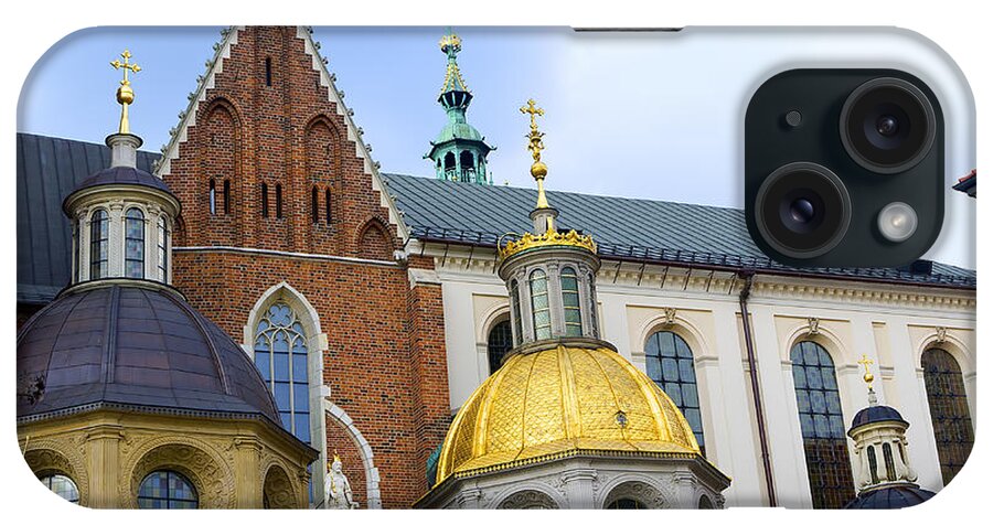 Krakow iPhone Case featuring the photograph Golden Dome by Brenda Kean