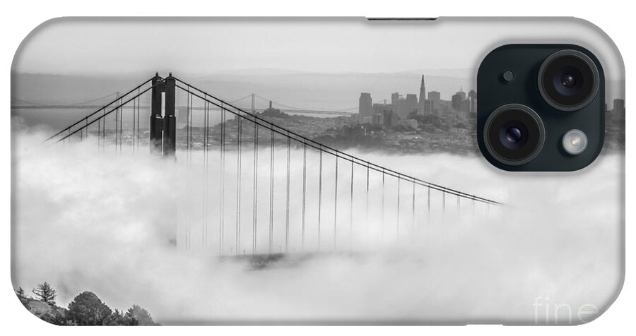 Sf iPhone Case featuring the photograph Golden Gate by Charles Garcia