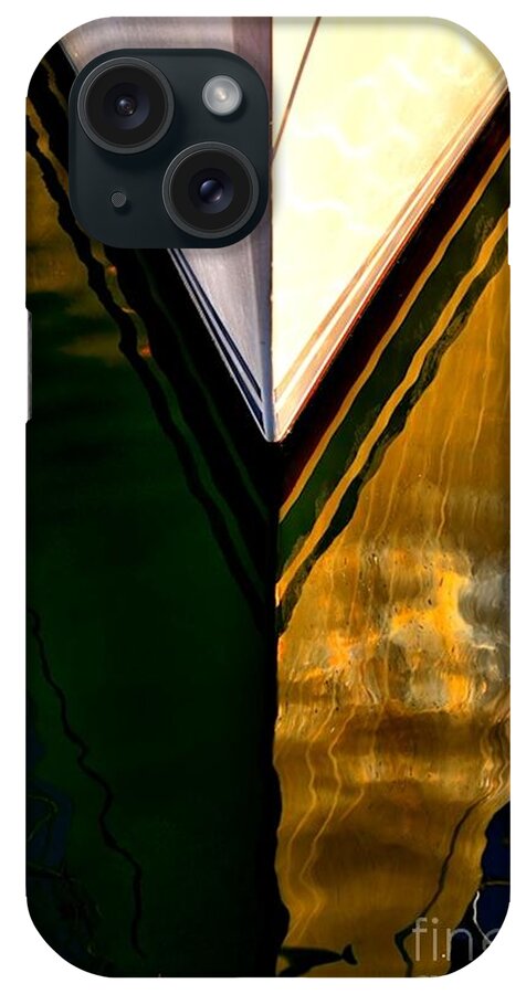 Abstract iPhone Case featuring the photograph Golden Girl by Lauren Leigh Hunter Fine Art Photography