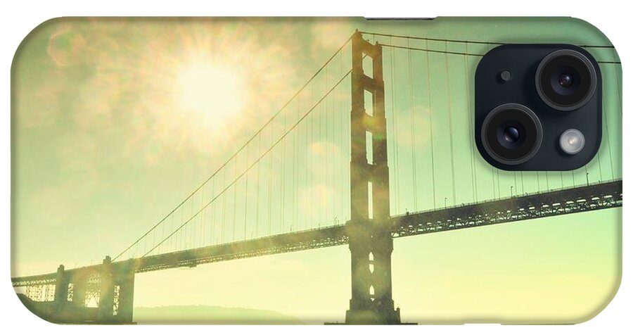 Golden Gate Bridge iPhone Case featuring the photograph Golden... by Lisa Argyropoulos